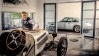 Achim Anscheidtwith his Bugatti Type 35 and Porsche 911
