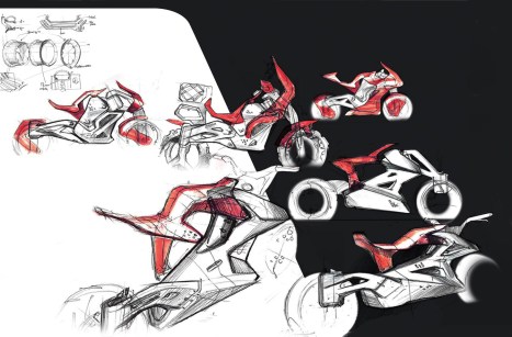 Honda Homegrown Design-DNA sketches by Wasilij Tews