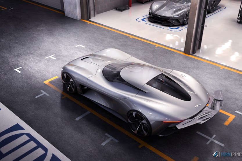 Jaguar Vision Gran Turismo Coupe exterior rendering