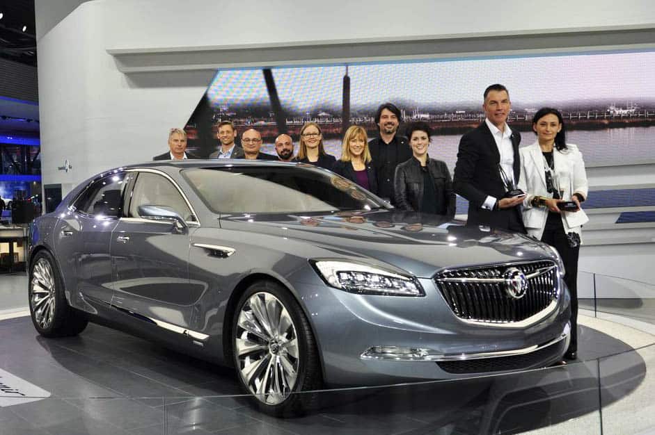 Buick Avenir and the design team, winner of this year's EyesOn Design's Best Concept Award