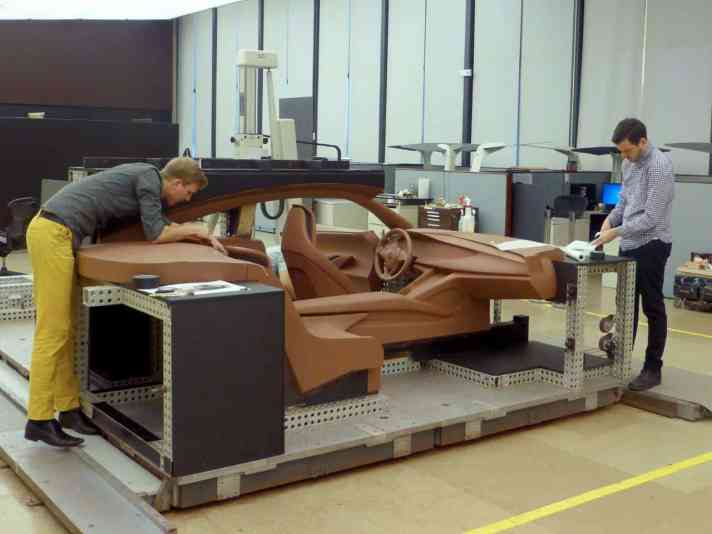 Buick Avista concept interior buck takes shape