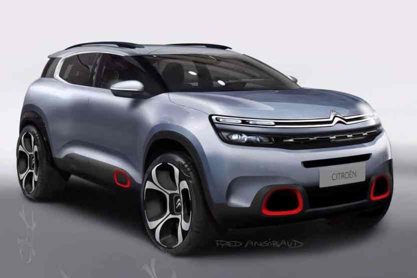 Citroen C5 Aircross sketch