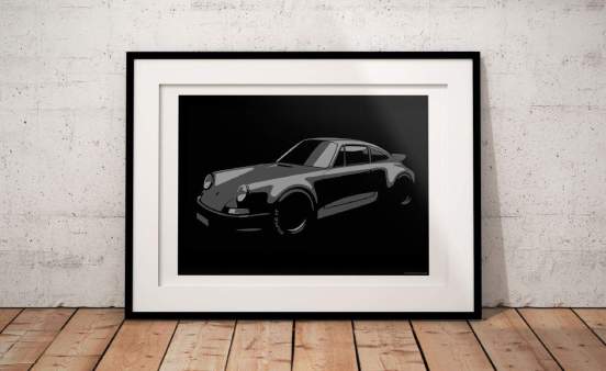 Cure Collection Porsche 911 poster