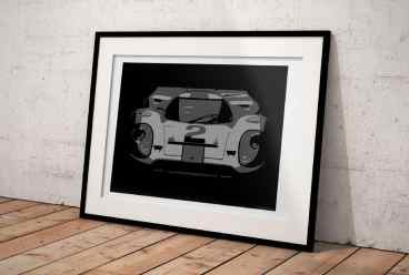 Cure Collection Porsche 917 poster