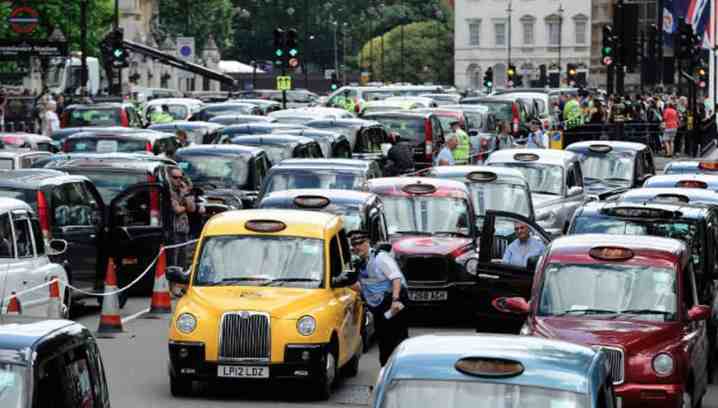 Current London black cabs