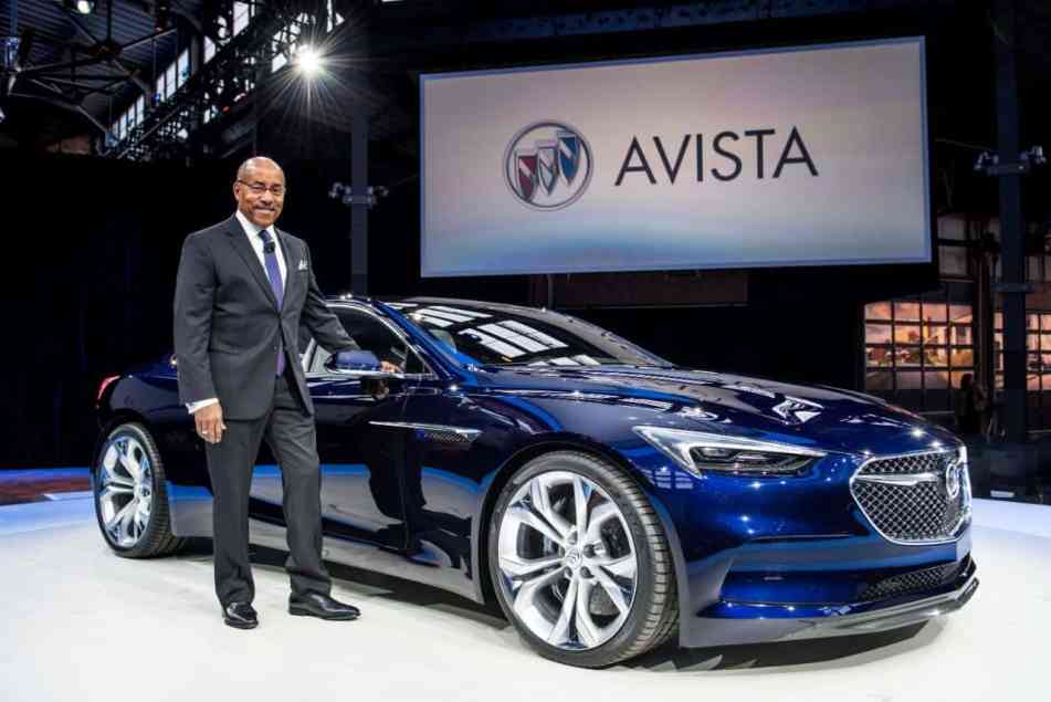 Ed Welburn unveils the Buick Avista Concept (NAIAS, 2016)