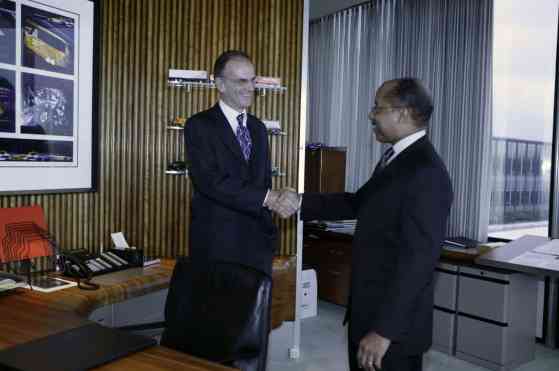 Ed Welburn with Wayne Cherry (2003)