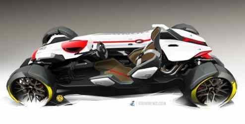 Honda Project 2&4 concept sketch