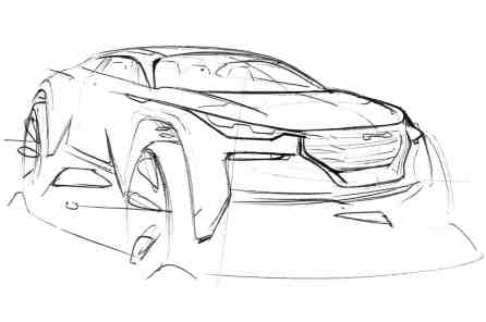 Hyundai Intrado concept sketch