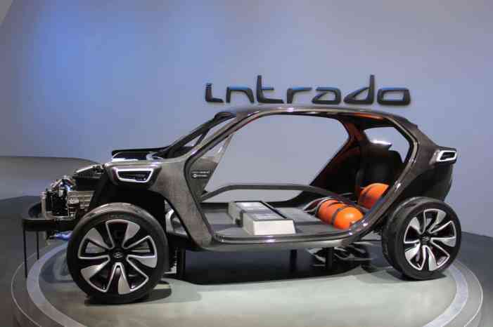 Hyundai Intrado concept carbon fiber frame