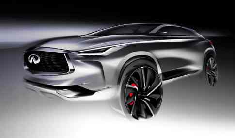Infiniti QX Sport Inspiration design sketch