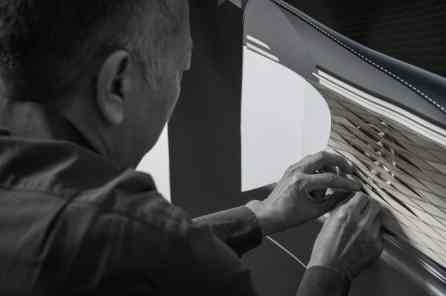 Infiniti QX Sport Inspiration hand craftsmanship