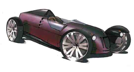 Light Car Company Rocket-2 concept