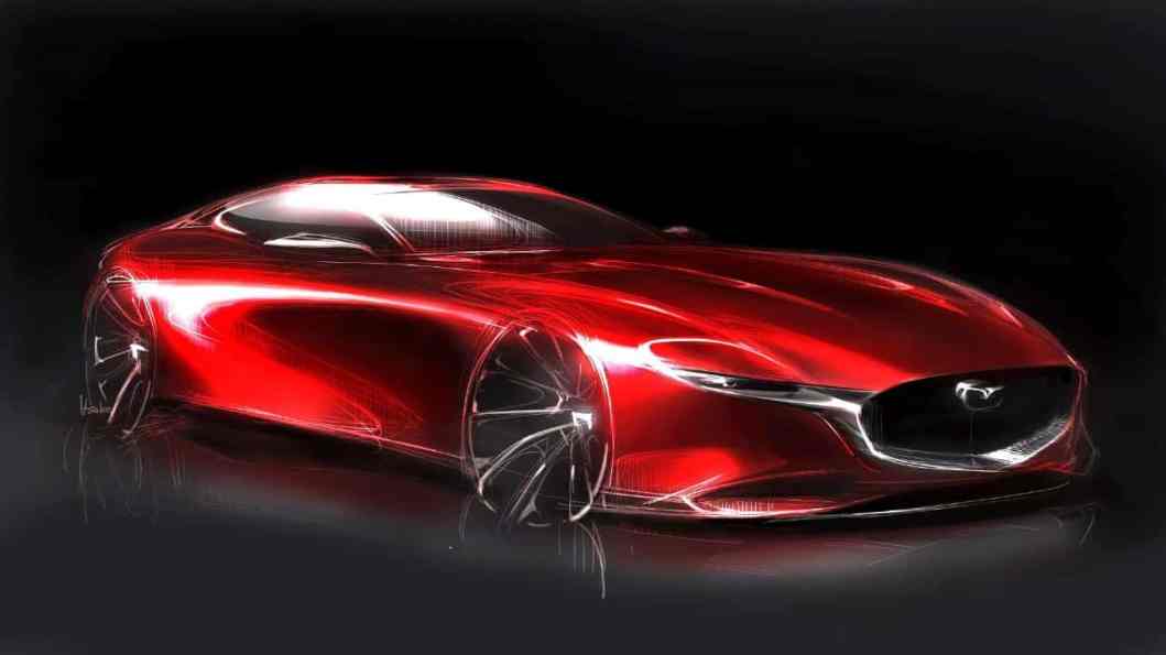 Mazda RX-Vision sketch