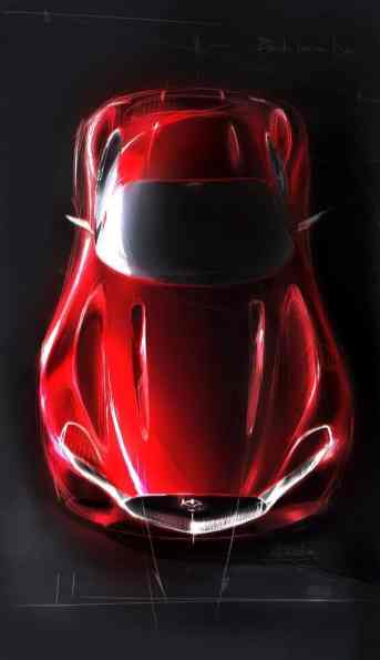 Mazda RX-Vision sketch