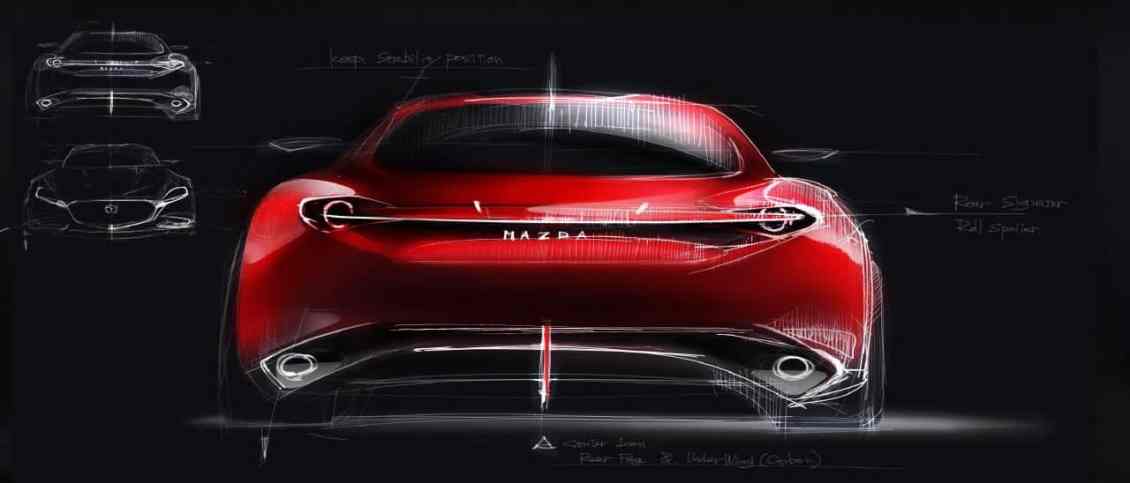 Mazda RX-Vision sketch
