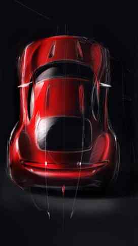 Mazda RX-Vision sketch
