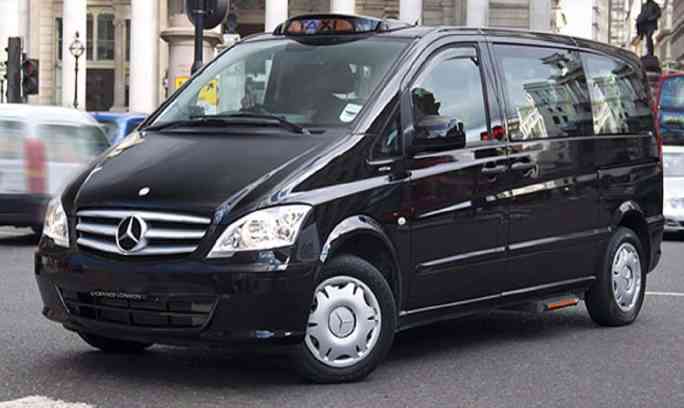 Mercedes Vito London taxi