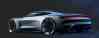 Porsche Mission E rendering by Emiel Burki