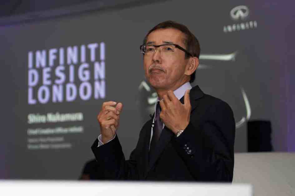 Shiro Nakamura at Infiniti Design London