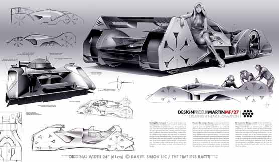 The Timeless Racer by Daniel Simon