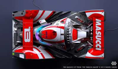 The Timeless Racer's Masucci X7 by Daniel Simon