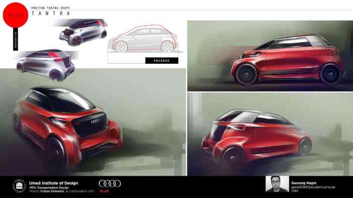 Gaurang Nagre's Audi Future Elements proposal