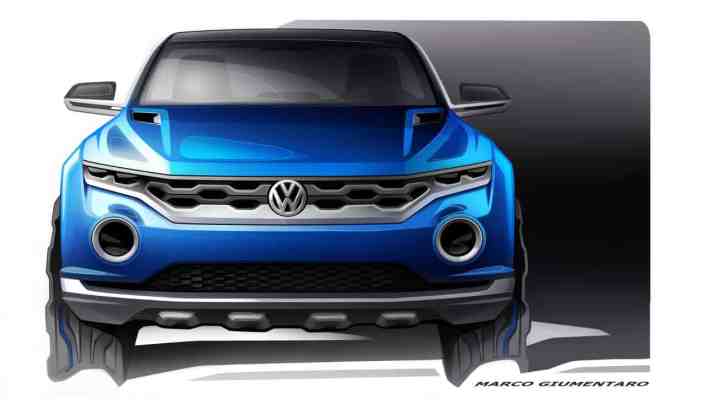 Volkswagen T-ROC concept sketches