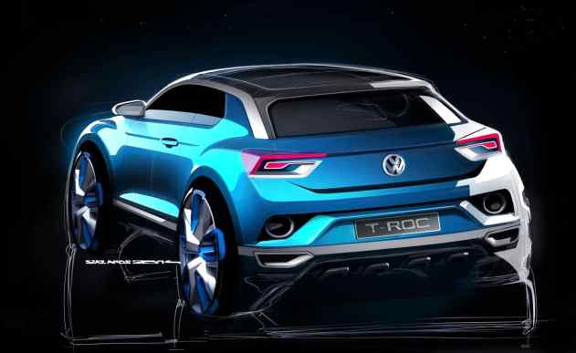 Volkswagen T-ROC concept sketches