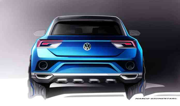 Volkswagen T-ROC concept sketches