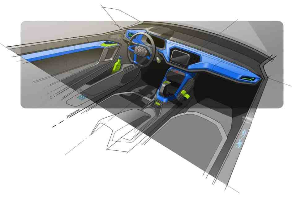 Volkswagen T-ROC concept sketches