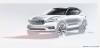 Volvo XC40 sketch by lead exterior designer Ian Kettle