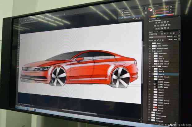 VW Passat (2015) development