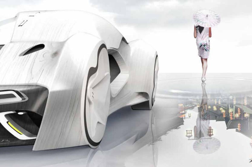 Yihui Guo's Citroen Time Observer concept